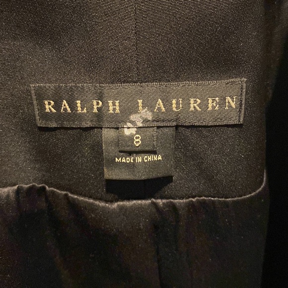 100 % Silk Ralph Lauren Black Label Jacket - Picture 6 of 6